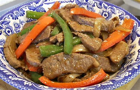 Spicy Beef With Peppers Recipe