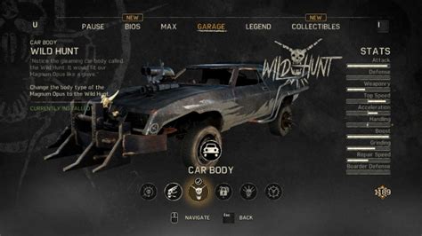 Mad Max V8 Quest Entry One Gamegrin