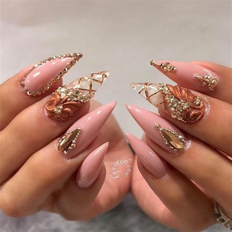 51 The Most Decorated Nails In The World For You To Do At Home 2019