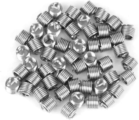 Threaded Inserts Thread Inserts Set 50pcs Stainless Steel Coiled Wire