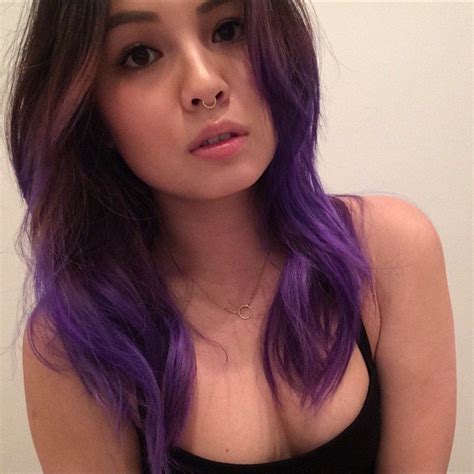 Purple Haired Asian Porn Pic