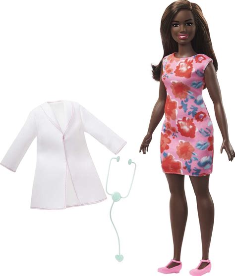 Barbie Career Doctor Doll 12 Inches Brunette Hair Curvy Shape With