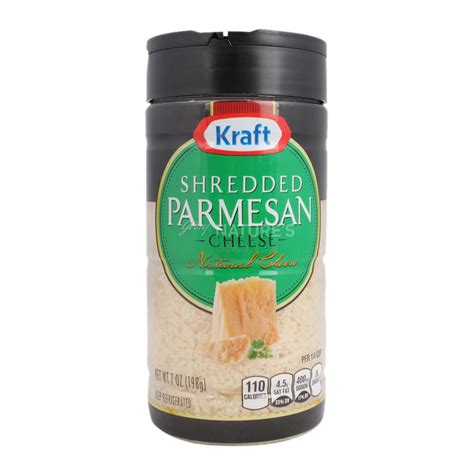 Shredded Parmesan Cheese Kraft