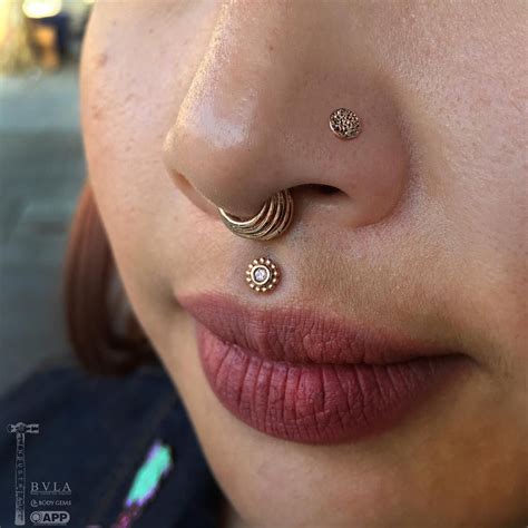 So Fresh And So Clean —————————— Fresh Nostril Piercing By Reflectionsoflight With A Hammmmme