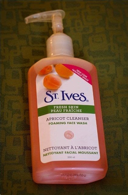 I hope you like the new. St. Ives Apricot Cleanser Foaming Face Wash | Face wash ...