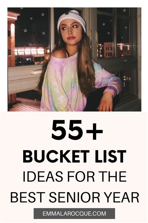 The Ultimate Senior Year Bucket List Click To See Over 55 Incredible