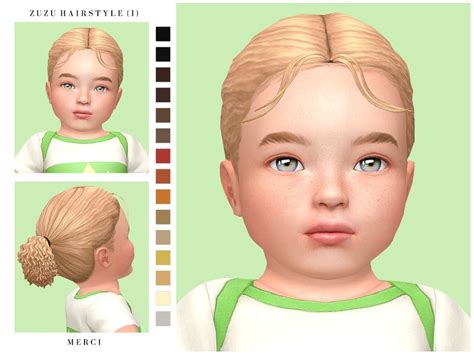 The Sims Resource Suzie Hairstyle Children Sims 4 Gam