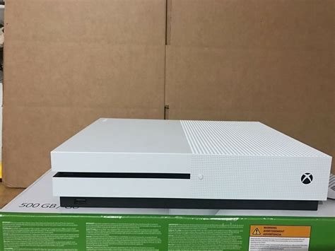 Microsoft Xbox One S 500gb White Console 4k Hd Birth Field Whdmi 500wb