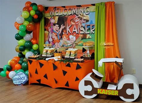 Flintstones Baby Shower Baby Shower Party Themes 1st Birthday Party