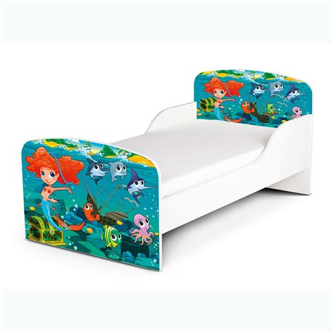 Same day delivery 7 days a week £3.95, or fast store collection. MERMAID TODDLER BED + MATTRESS OPTIONS AVAILABLE - GIRLS ...