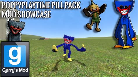 Gmod Poppyplaytime Pill Pack Mod Showcase Youtube