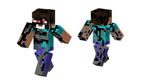 Corrupted Steve Skin Minecraft Skins