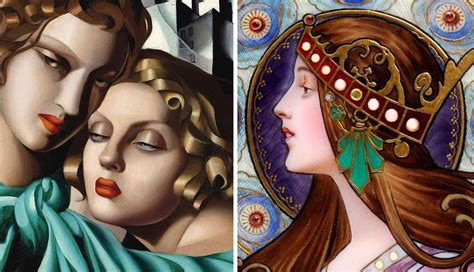 How To Tell The Difference Between Art Nouveau And Art Deco Design Talk