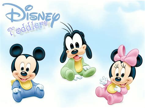 Baby Mickey Goofy And Minnie Disney Wallpaper