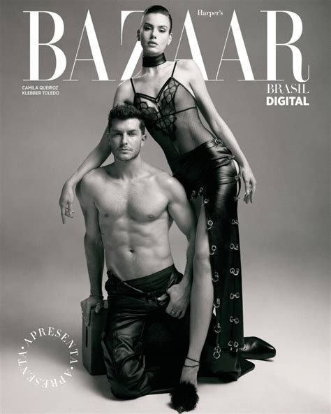 Vida A Dois Camila Queiroz E Klebber Toledo Estrelam Capa Digital Da Bazaar Harper S Bazaar