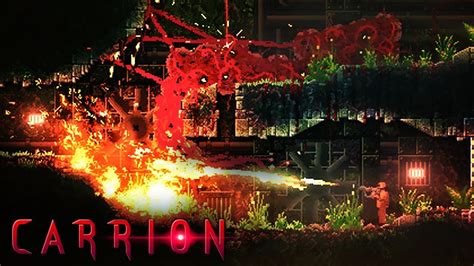 Carrion Launches On Switch This Month New Trailer