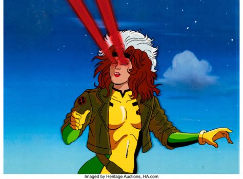 X Men Rogue Production Cel Marvel Studios C 1992 Animation