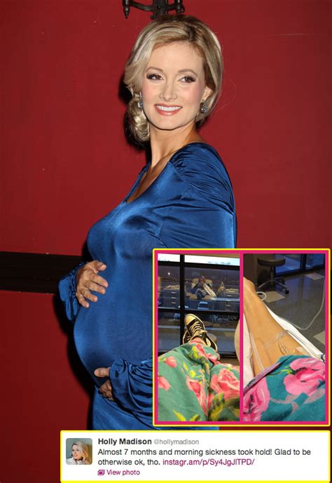 Holly Madison Hospitalized — Pregnant Showgirl Had Severe Morning Sickness Hollywood Life