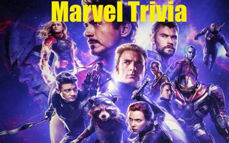 60 Marvel Trivia Questions And Answers Take The Marvel Quiz Parade