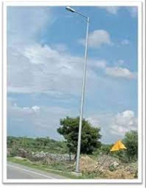 Galvanized Iron Gi Octagonal Street Light Pole For Highway At Rs