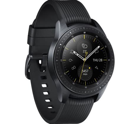 Out now in the us, uk and australia. Buy SAMSUNG Galaxy Watch - Midnight Black, 42 mm | Free ...