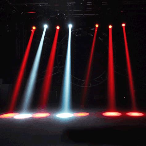Cree Led Head Moving Lights 10w Rgbw 4in1 Dmx512 Led Stage Spot