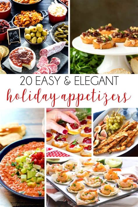 20 Easy And Elegant Holiday Appetizers Life On Virginia Street