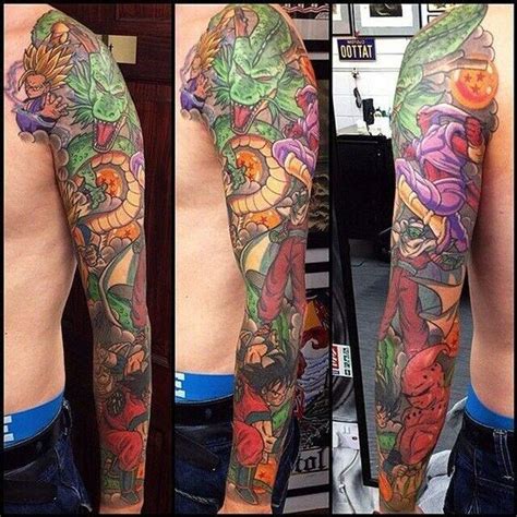 The biggest gallery of dragon ball z tattoos and sleeves, with a great character selection from goku to shenron and even the dragon balls themselves. 35 Insanely Awesome Dragon Ball Z Tattoos Fans Will Love