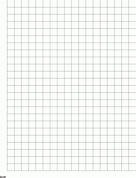 Graphing Paper Printable A