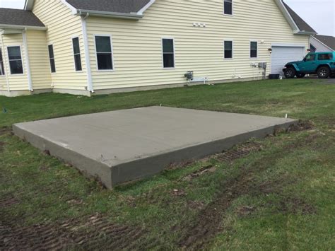 Concrete Foundations For Garages And Sheds Site Prep