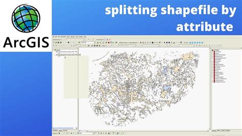 Arcgis Splitting Shapefile By Attribute Youtube