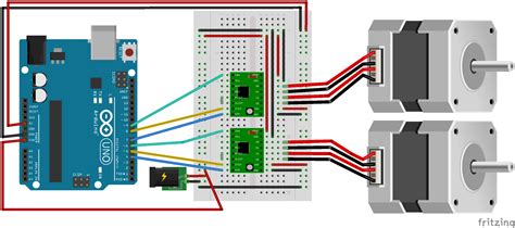 Drive A Stepper Motor With An Arduino And A A4988 Stepstickpololu