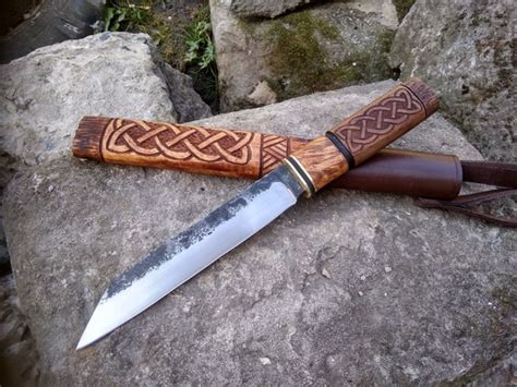 Viking Seax Knife Hand Forged Knife Viking Machete Viking Etsy Australia