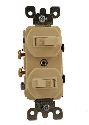 Leviton 5224 2t 15 Amp 120277 Volt Duplex Style Single Polesingle