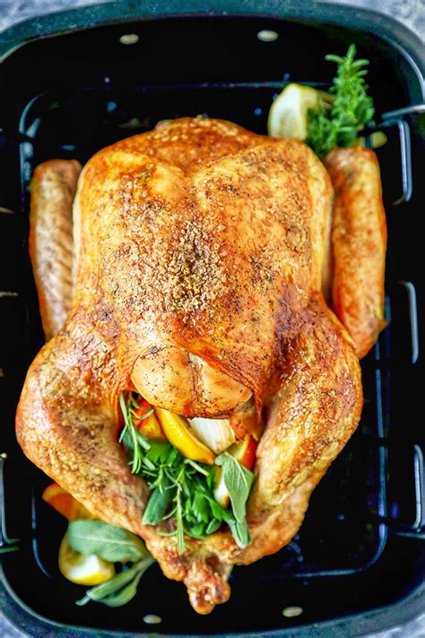 Garlic Herb Butter Thanksgiving Turkey Recipe No Pencil