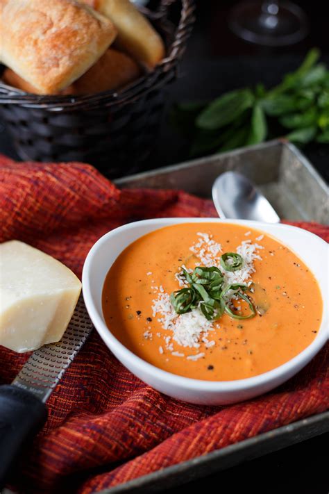Quick And Easy Creamy Tomato Basil Soup Recipes Creamy Tomato