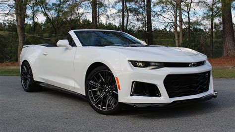 Highway Attack Mode 2017 Chevrolet Camaro Zl1 Convertible First Drive
