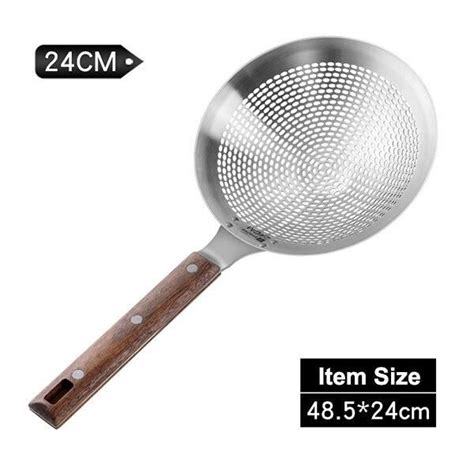 Entonnoir Cm Passoire De Cuisine Extra Large Avec Manche En Bois