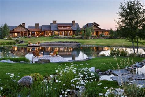 Fay ranches offers some of the very best ranch properties for sale. Bozeman, Montana Estate for Sale | Architectural Digest