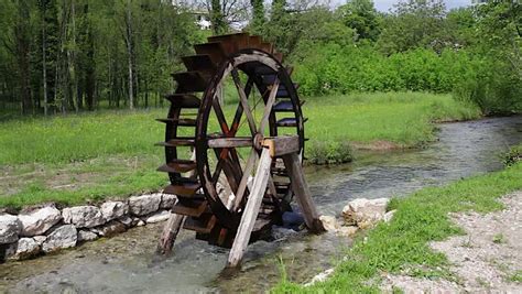 No Gravity What Applies A Force To A Waterwheel Mill