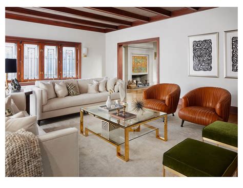 Modern Electic Living Room Jen Talbot Design Prairie