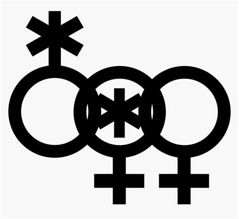 What Is The Non Binary Symbol Vector Clipart Gender Symbol Icons Vector Illustration