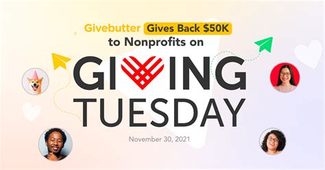 Giving Tuesday 2022 Free Resources Templates 50K In Gifts