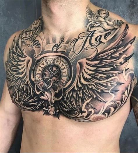 View 37 Chest Tattoo Ideas For Men With Meaning