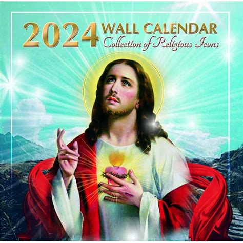2024 Personalized Religious Wall Calendars Made In Usa Hattie Christalle