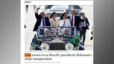 Imprensa Internacional Repercute Posse De Lula Para Terceiro Mandato Veja Cnn Brasil