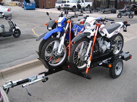 Small trailer can be used for motorcycle or hot rod. EMC-7-12 Motorcycle Trailer