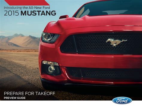 2015 Ford Mustang Dealer Preview Guide Autoevolution