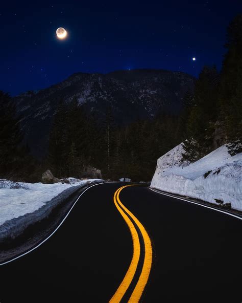 Eric Houck On Instagram Night Driver This Is A Road Shot From The