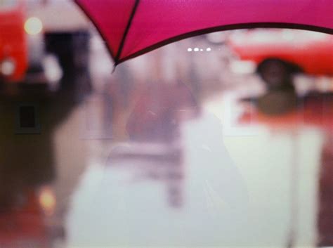 Saul Leiter New York Red Umbrella Photographie Magnifique